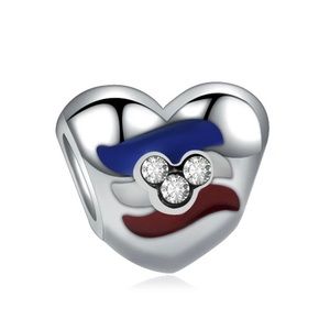 Disney cruise line heart charm